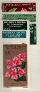 Cameroun Scott 441-3, C70-2 Mint NH imperfs [TG1625]