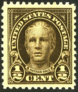 U.S. #551 MINT OG LH