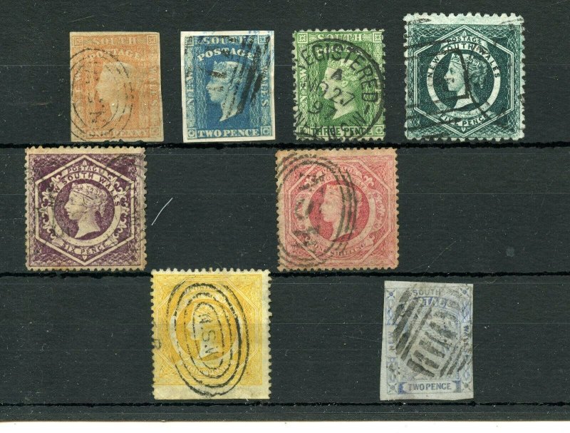 NEW SOUTH WALES LOT USED AS SHOWN  SCOTT VALUE $469.00