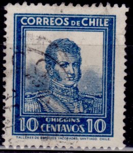 Chile 1932, O'Higgins, 10c, sc#182, used