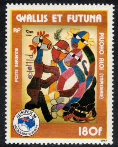 WALLIS & FUTUNA 1984 AUSIPEX '84 Exhibition; Scott C136; MNH