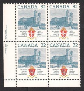 CANADA SC# 1029 VF MNH 1984 INSCRIP BK/4 LL