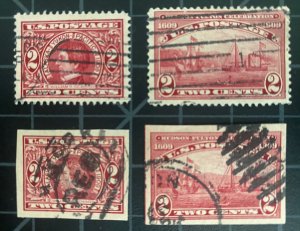 US Stamps-SC# 370 - 373 - Used  - CV $55.25