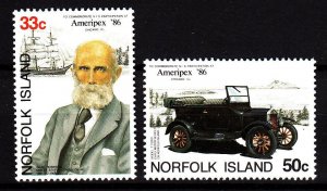 Norfolk Island 382-3 mnh