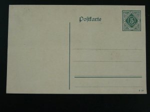 old postal stationery card Dienst Sache Germany 78251