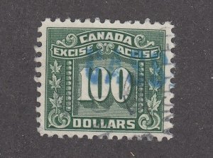 Canada Revenue FX94 Used Excise Tax Stamp