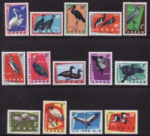 Congo #429-42 F-VF Mint NH ** Birds