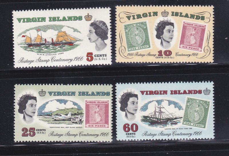 Virgin Islands 169-172 Set MNH Various