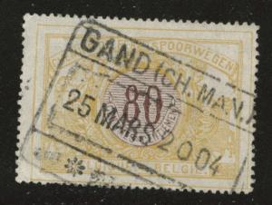 Belgium Parcel Post Scott Q40 Used