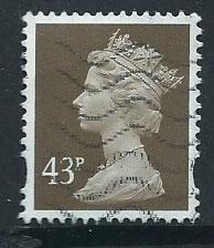 GB Machin 43p QE II  SG Y1716 Fine Used