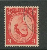 Great Britain QE II  SG 519wi  VFU  Wmk Inverted  Type II