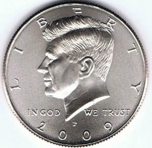 2009-P Kennedy Half Dollar brilliant uncirculated