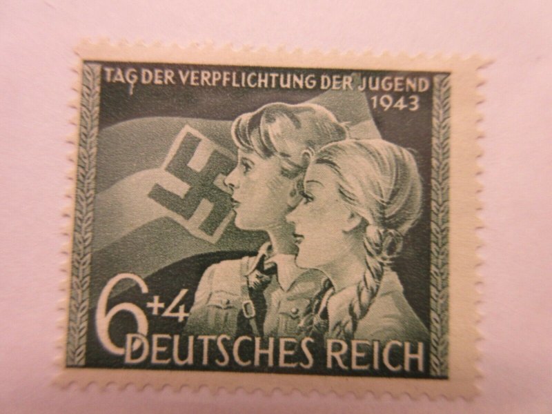 GERMANY  Michel 843 IV plate fault MINT NEVER HINGED LotA  Cat €90