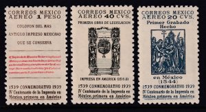 Mexico C97-C99 MNH VF