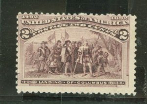 United States #231 Mint (NH) Single