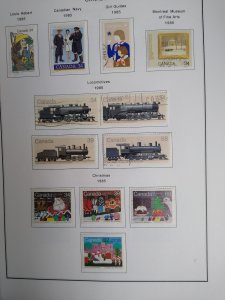 collection on pages Canada 1985-9 CN: CV $80