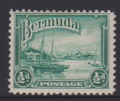 Bermuda Sc#105 MH