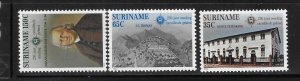 Surinam 1982 EBG Missionaries Sc 610-612 MNH A783