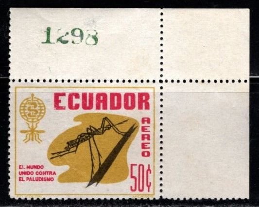 Ecuador - #C401 Malaria - MNH