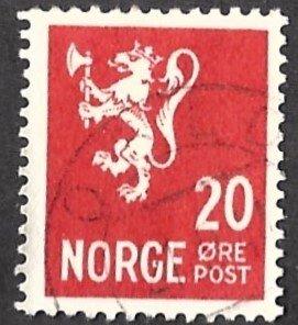 NORWAY #119, USED - 1927 - NORWAY130