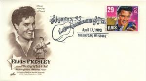 1993 Elvis Presley Sheboygan Pictorial Artcraft