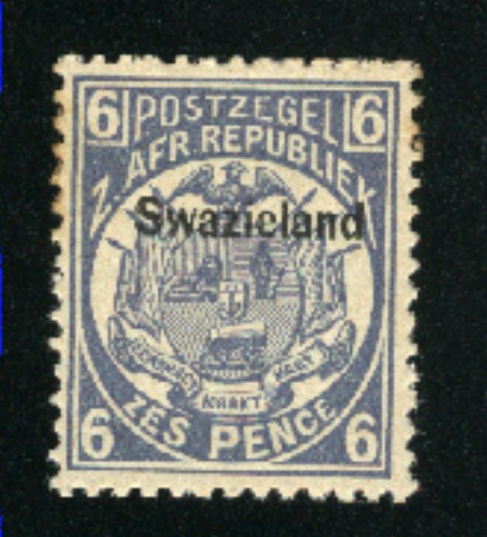 Swaziland #4   Mint NH VF 1889 PD