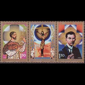 CROATIA 1996 - Scott# 283-5 Priests Set of 3 NH