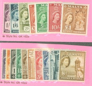 Malta #246-62 Mint (NH) Single