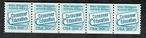#2005 Consumer Education #4 MNH plate number coil PNC5