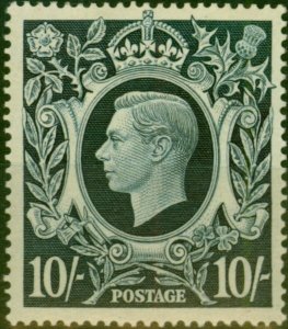 GB 1939 10s Dark Blue SG478 Fine MM