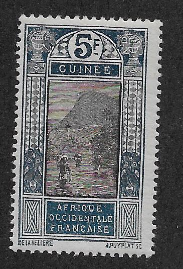 FRENCH GUINEA SC# 104  FVF/MNG    1922