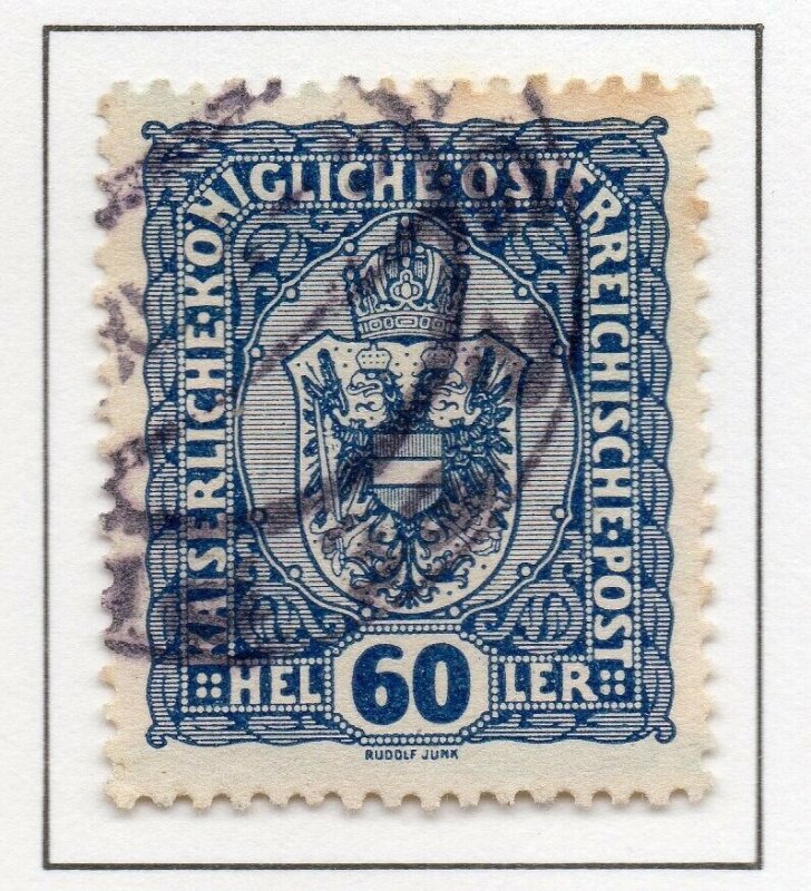 Austria 1916 Early Issue Fine Used 60h. NW-38047