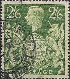 1930 Great Britain   King George IV & Royal Arms  SC# 249a Used