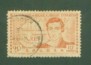 FRENCH SUDAN 113 USED BIN $0.80