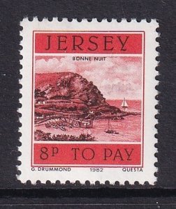 Jersey  #J40   MNH  1982  postage due 8p