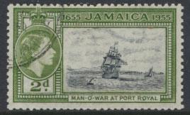 Jamaica SG 155 SC# 155  Used  Tercentenary  see details