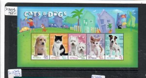 AUSTRALIA SC 2300A   DOGS AND CATS INI SHEET        MNH    MNH P0207II  H