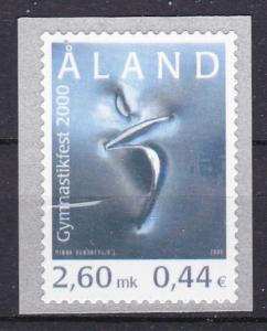 Finland-Aland Isls. 167 MNH 2000 Gymnastics Festival