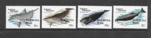 WHALES - BARBUDA #582-5  MNH