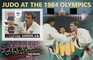 Stamps. Olympic games 1988, Judo 2024 year 6 sheets perforated