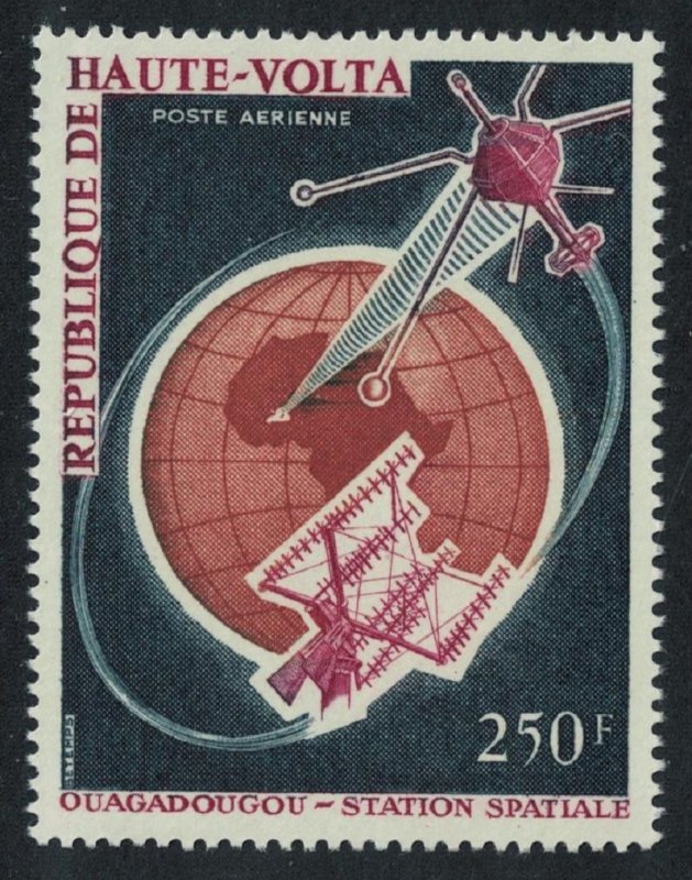 Upper Volta Space Telecommunications 1966 MNH SG#194