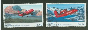 Greenland #727-728  Single (Complete Set)