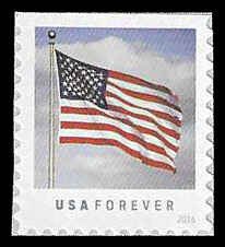 PCBstamps  US #5055 Bk Sgl {47c}U.S. Flag, (31)