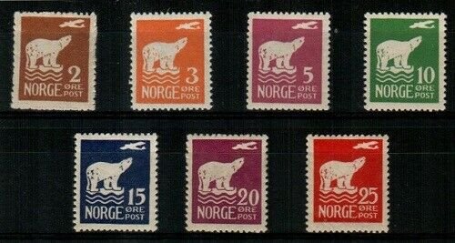 Norway Scott 104-10 Mint hinged  [TD285]