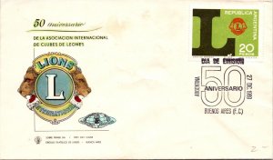 Argentina 1969 FDC - 50th Anniv Int'l Lions Clubs Assoc - Buenos Aires - F65246