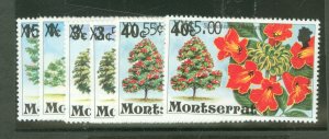 Montserrat #435-40  Single (Complete Set)