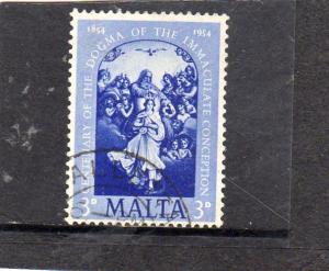 Malta 1954 Immaculate Conception used