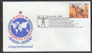 Goodwill Games Seattle,WA,1990 cover BIN 