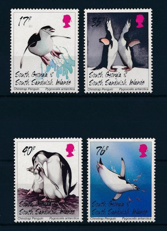 [51744] South Georgia 1996 Birds Vögel Oiseaux Ucelli Penguins MNH