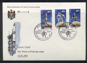 Moldova 1994 Europa Scientific Discoveries FDC